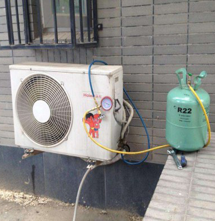 黄骅空调加氟